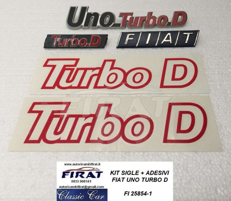 SIGLA FIAT UNO TURBO D KIT